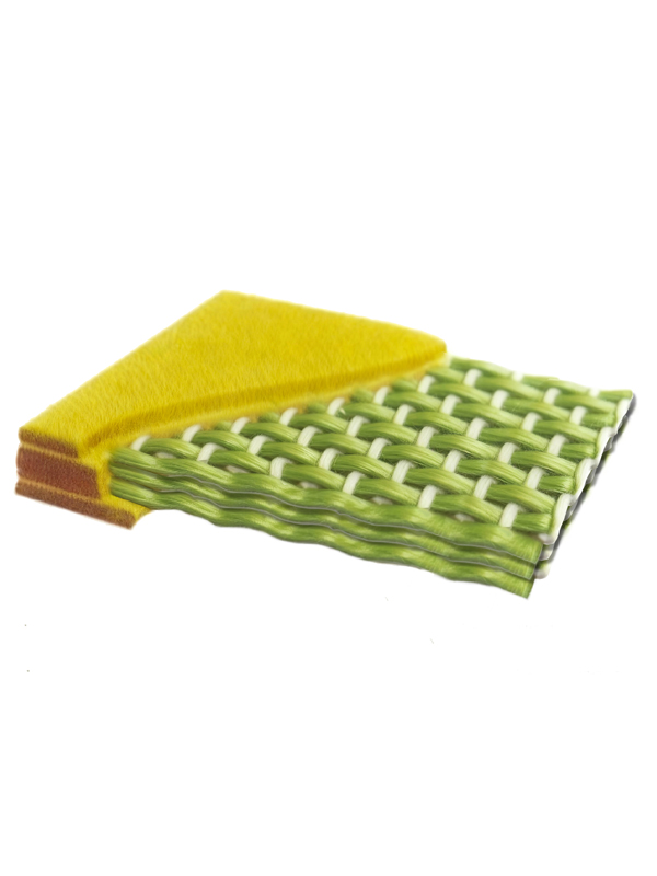 三层底网造纸毛毯系列